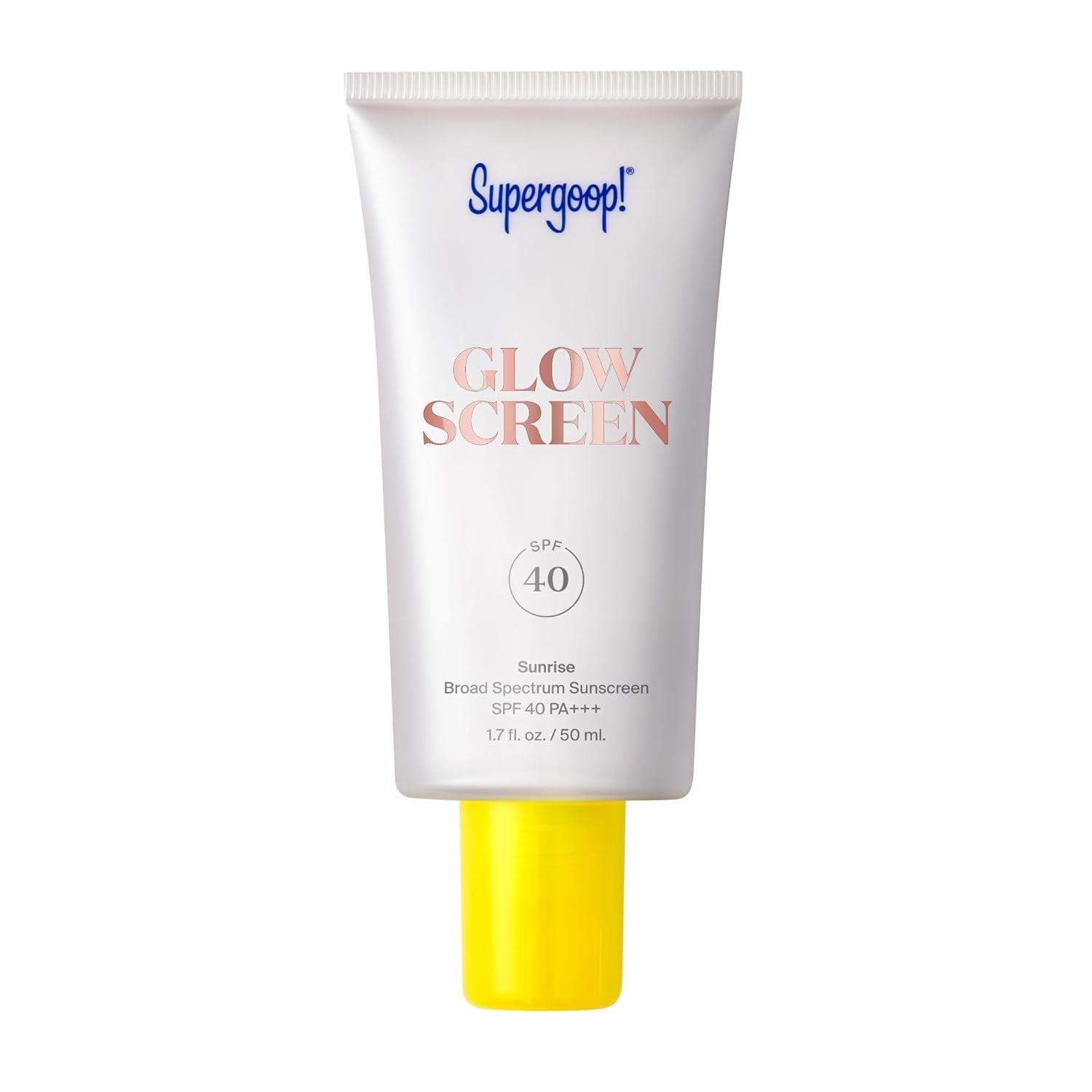 Supergoop! Glowscreen SPF 40 - Glowy Sunscreen Primer with Hyaluronic Acid, Vitamin B5 & Niacinam... | Amazon (US)
