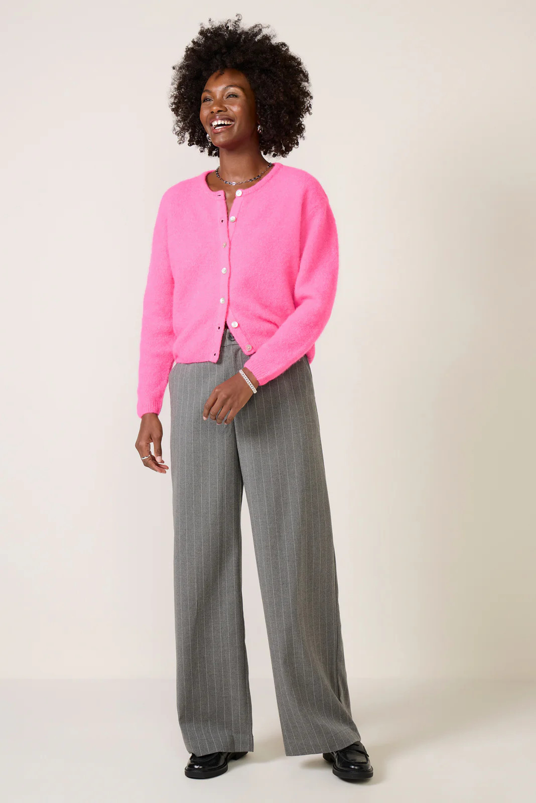 AMERICAN VINTAGE Women's Vittow Cardigan, Size Small, Pink | Evereve