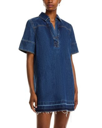 Veronica Beard Felice Denim Released Hem Dress  | Bloomingdale's Women | Bloomingdale's (US)