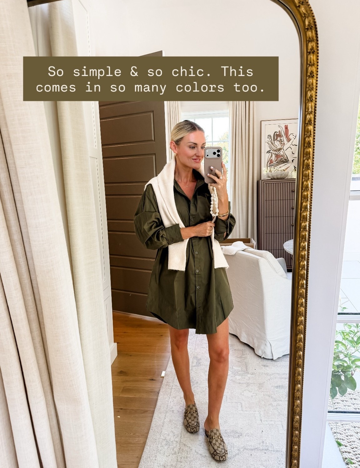This shirt dress is an Amazon find that I have been so impressed with! I also have it in white! Wearing S!

Loverly Grey, Amazon, shirt dress, fall outfit, fall workwear, chic fall looks

#LTKSeasonal #LTKWorkwear
