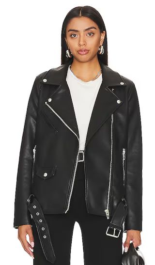 Leather Jacket in Beginner's Luck | Revolve Clothing (Global)