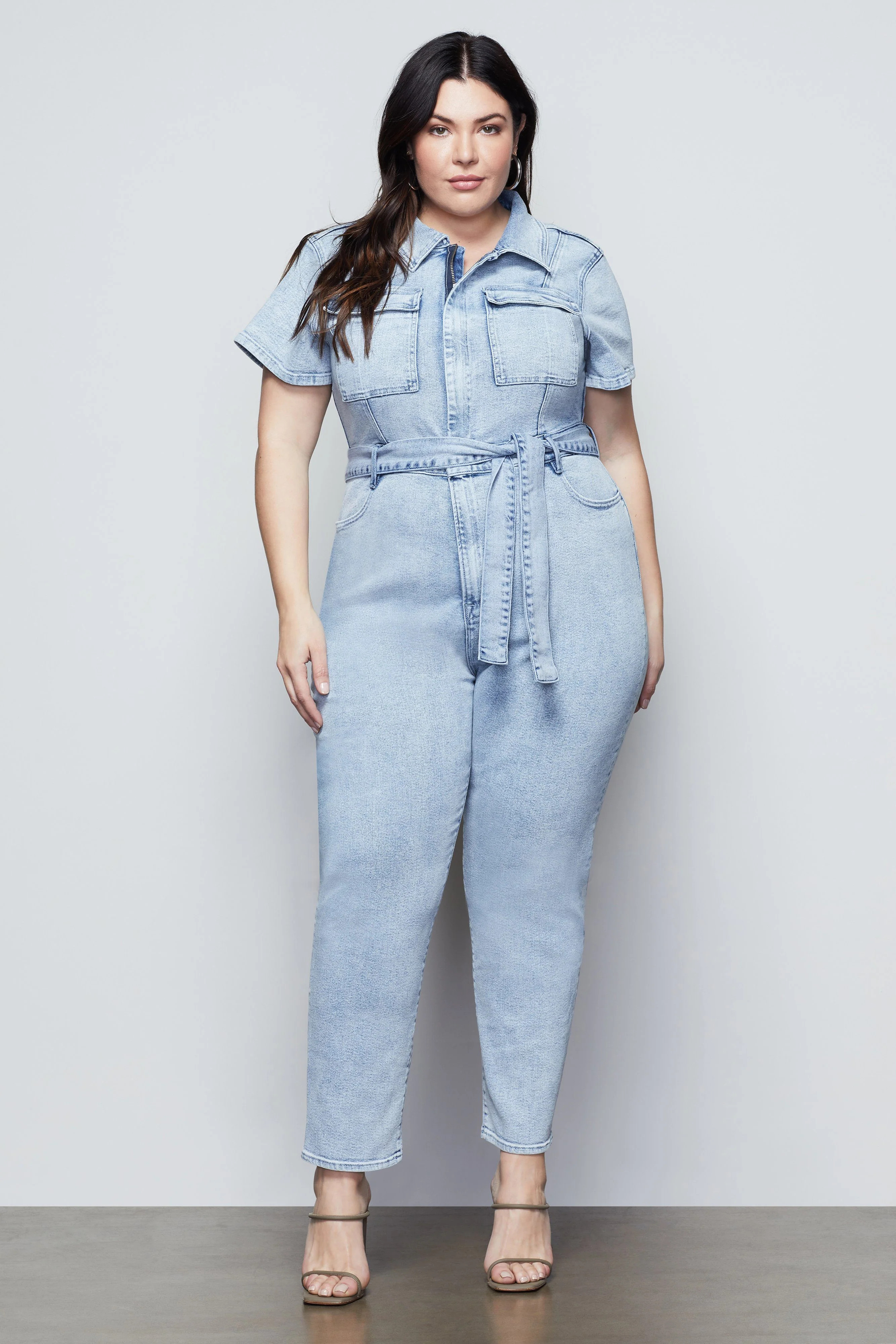 FIT FOR SUCCESS JUMPSUIT | BLUE471 | Good American