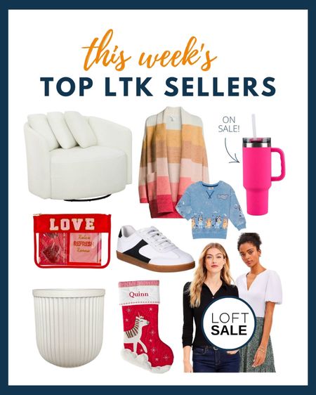 Want to know what our top sellers were for the week? Shop them below!

#LTKMostLoved #LTKfindsunder50 #LTKsalealert