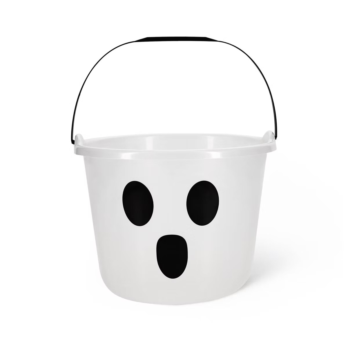 Plastic Basket Glow with Ghost Face - Bullseye's Playground™ | Target