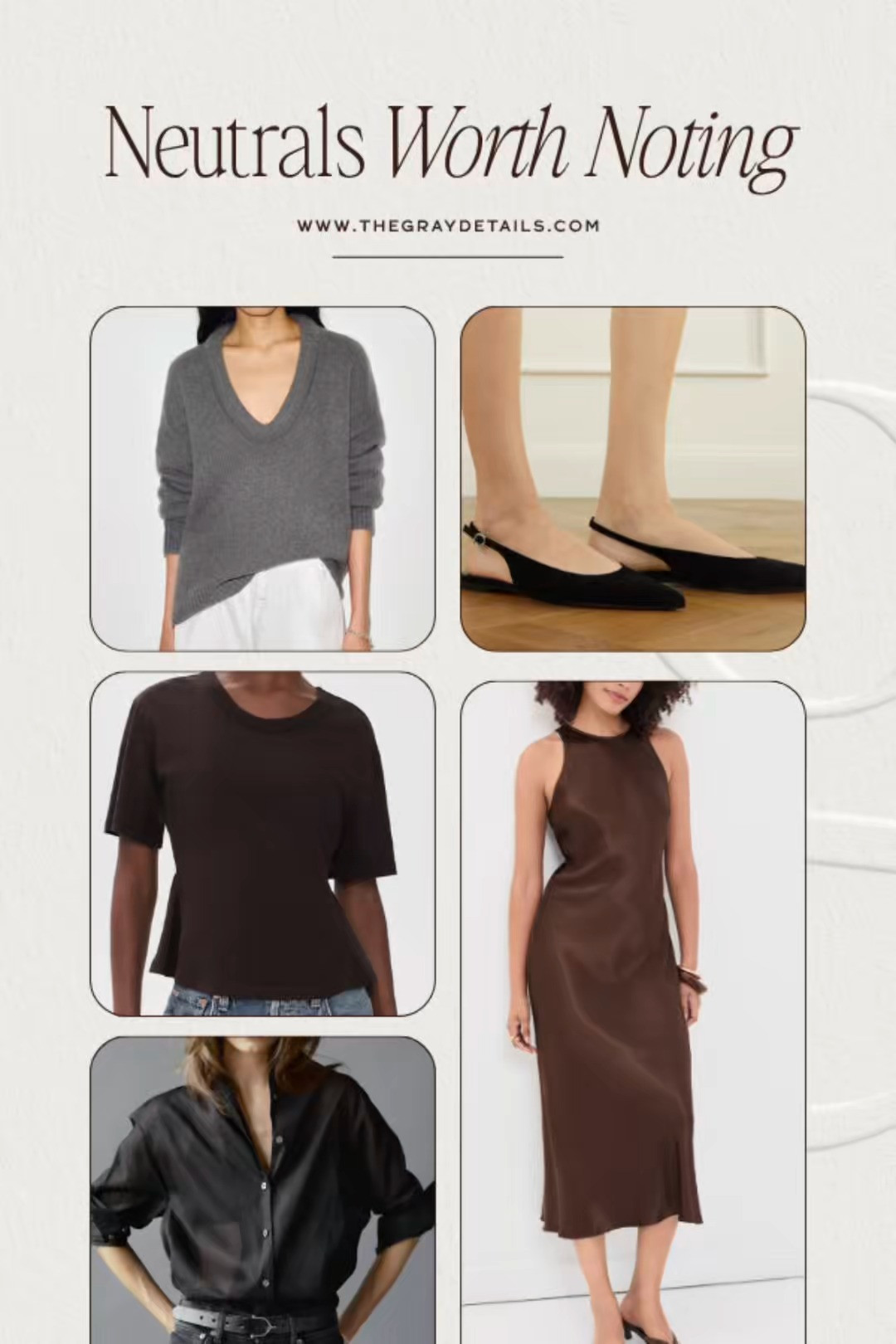 If I were to restart my wardrobe, these are pieces I'd consider. Sharing a roundup of neutrals worth noting. From sweaters, dresses, flats, blouses, jeans, and more!  

 #LTKgrwm #LTKootd #LTKWorkwear