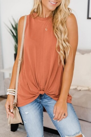 Mystical Muse Rust Tank | The Pink Lily Boutique