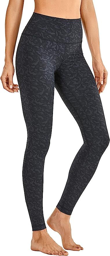 CRZ YOGA Women's Naked Feeling I Full-Length High Waisted Yoga Pants Workout Leggings - 28 Inches | Amazon (US)