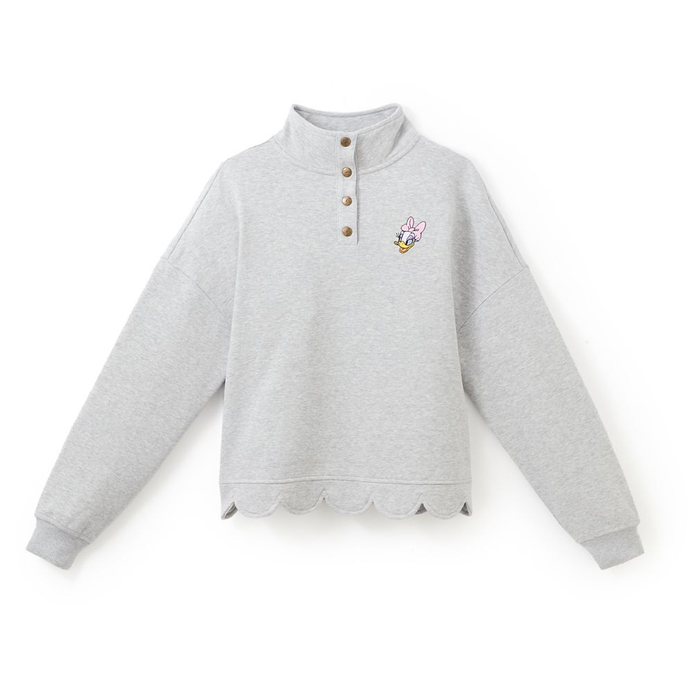 Daisy Duck 1/4 Snap Pullover for Women | Disney Store