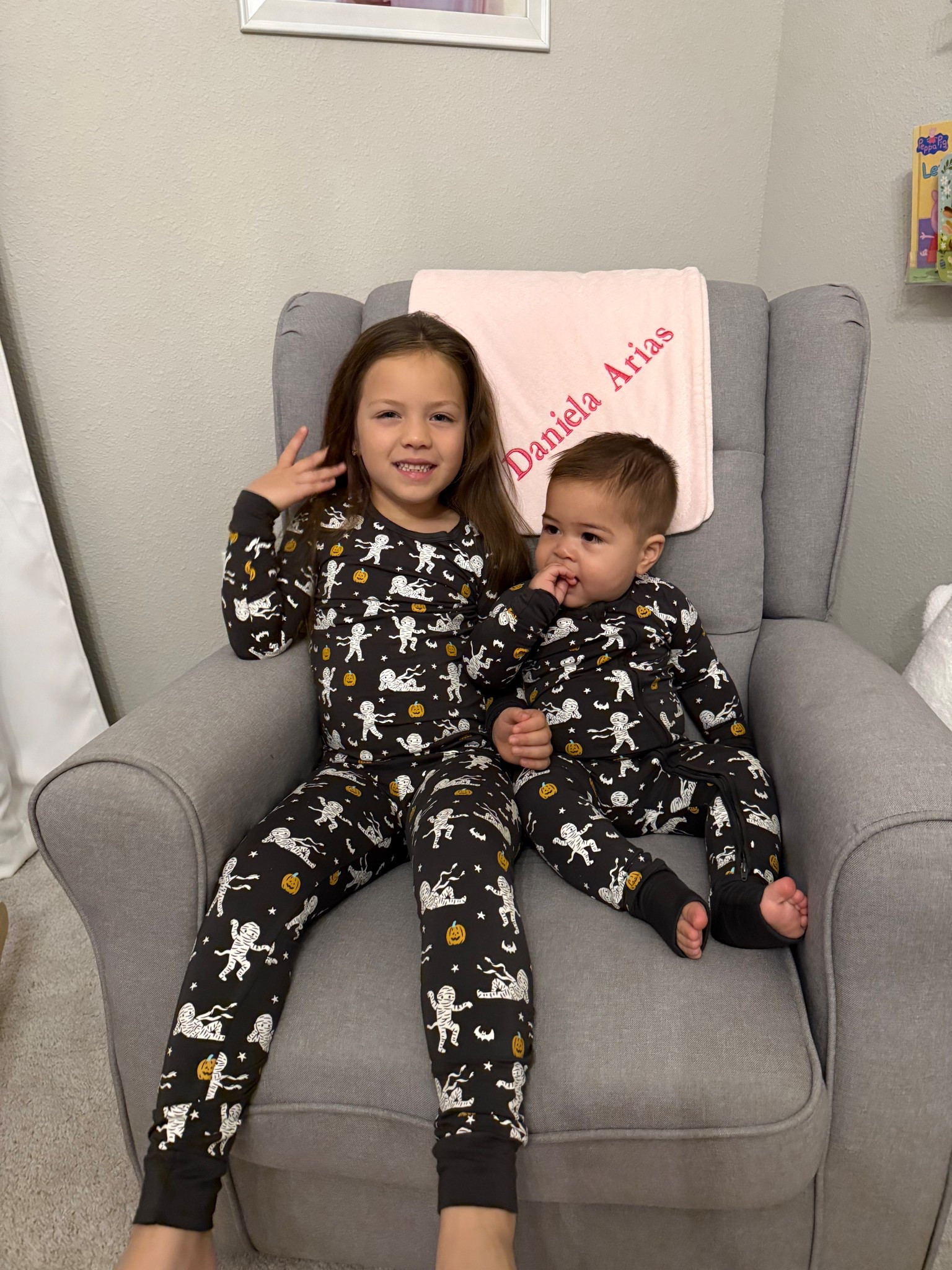 Halloween Jammie’s are the best! And they glow in the dark too. 👻🎃

#LTKHalloween #LTKKids #LTKFamily