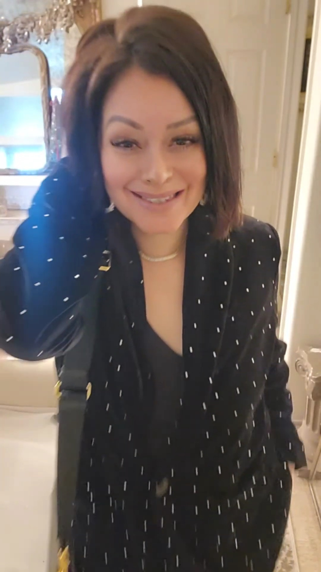 The most stylish holiday outfit! I’m wearing a small in the blazer & pants. Pants fit tts & are very comfortable. Blazer is so beautiful l, soft & stunning.

#LTKexclusivesale #LTKSaleAlert 

When shopping VICI Collection you can use my Discount Code: ALI30

#LTKCyberWeek #LTKSeasonal #LTKHoliday