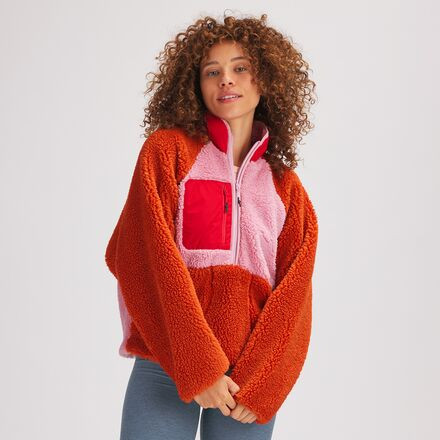 MTN 1/2-Zip Sherpa Pullover - Women's | Backcountry