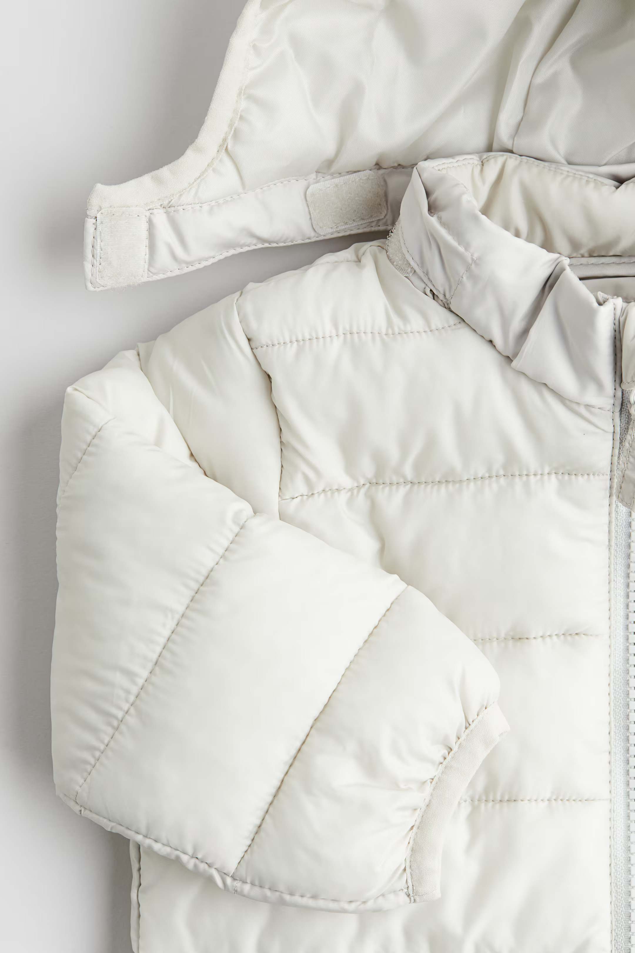 Hooded Puffer Jacket - Light pink - Kids | H&M US | H&M (US + CA)