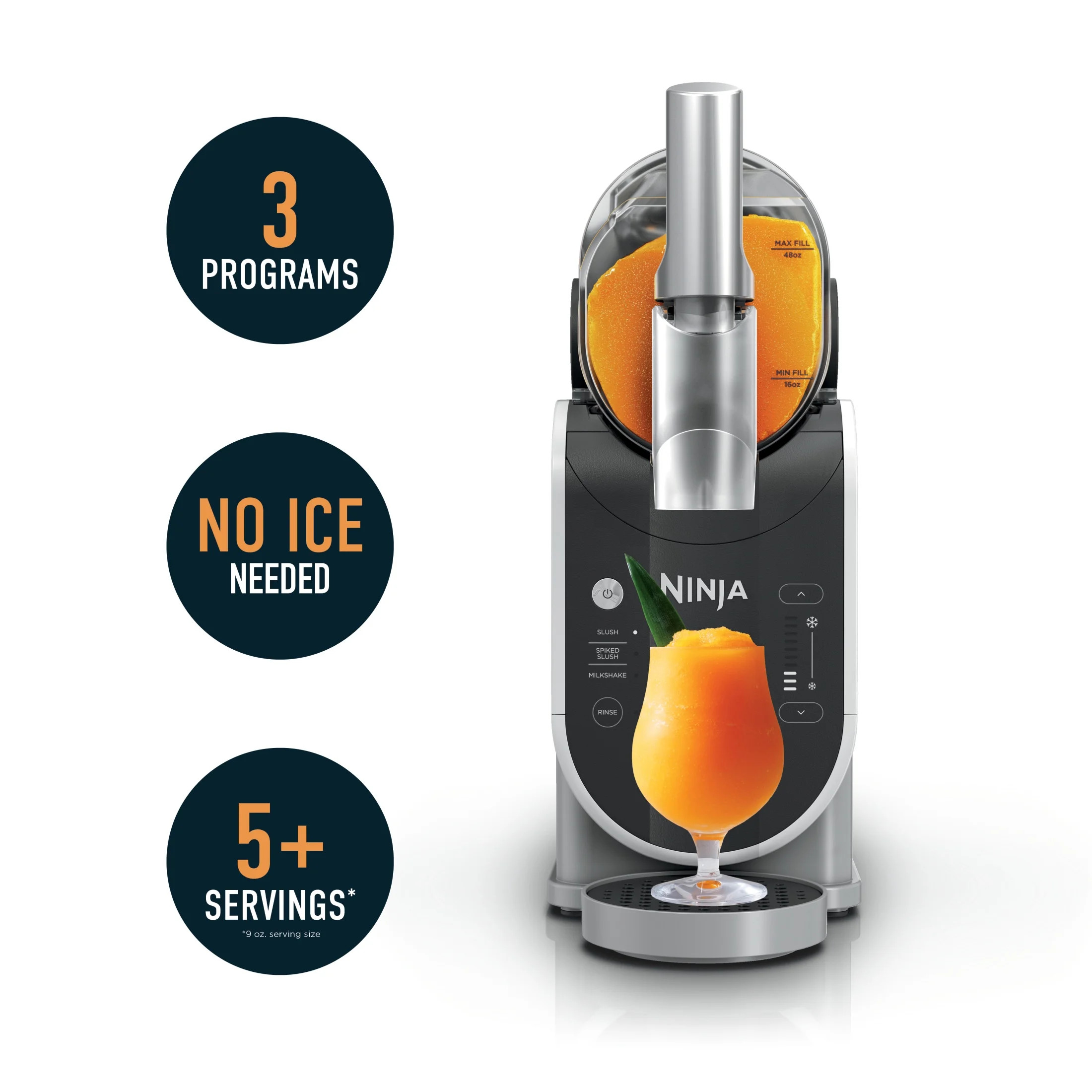 Ninja SLUSHi 3-in-1 72 oz Professional Frozen Drink Maker | Walmart (US)