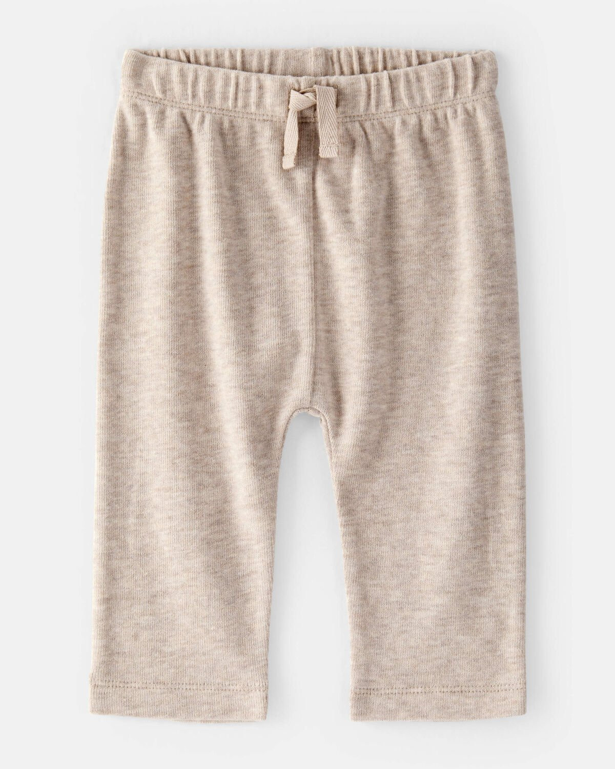 Baby Boy Pull-On Thermal Pants - Heather Grey | Carter's Inc