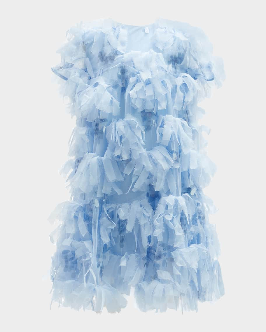 Bardot Junior Girl's Mallory 3D Tiered Dress, Size 4-12 | Neiman Marcus