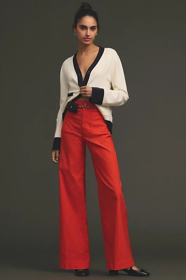 The Colette Full-Length Wide-Leg Pants by Maeve | Anthropologie (US)