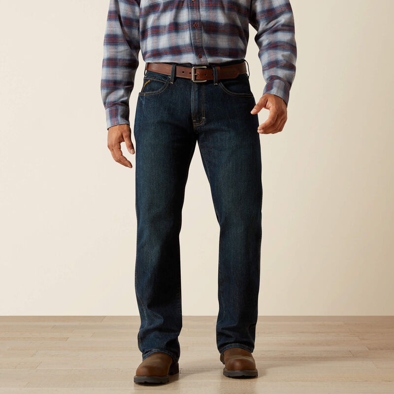 Rebar M5 Straight DuraStretch Edge Stackable Straight Leg Jean | Ariat (US)