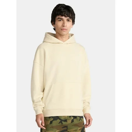 No Boundaries Oversized Hoodie with Long Sleeves Men s XS-5XL | Walmart (US)