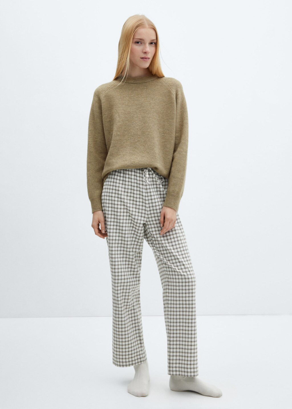 Round neck sweater -  Women | Mango USA | MANGO (US)