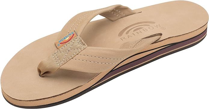 Rainbow Sandals Women's Double Layer Premier Leather w/Arch | Amazon (US)