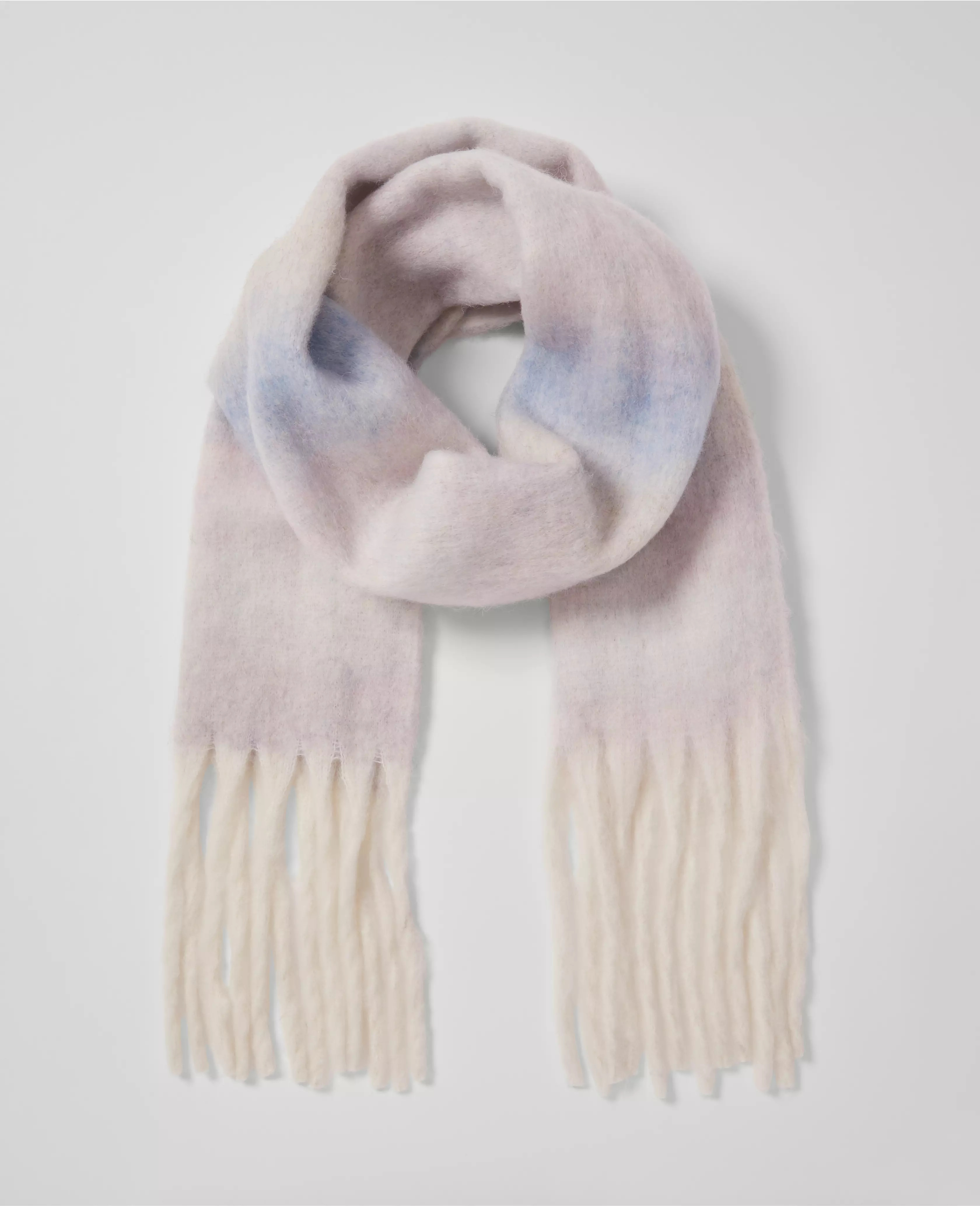 Ombre Fuzzy Scarf | Ann Taylor