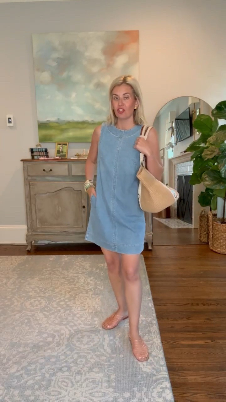 Y’all Spanx lightweight denim is fabulous! I’m wearing a small & 8 jelly. *Use code Catherine20 at A+B

#LTKootd #LTKSeasonal #LTKOver40