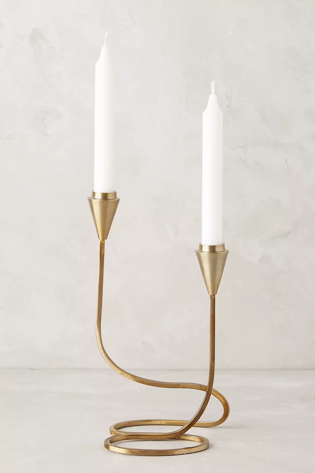 Cursive Candlestick | Anthropologie (US)