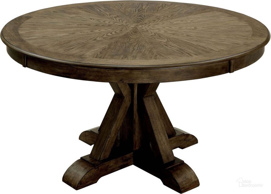 Julia Light Oak Round Dining Table | 1stopbedrooms