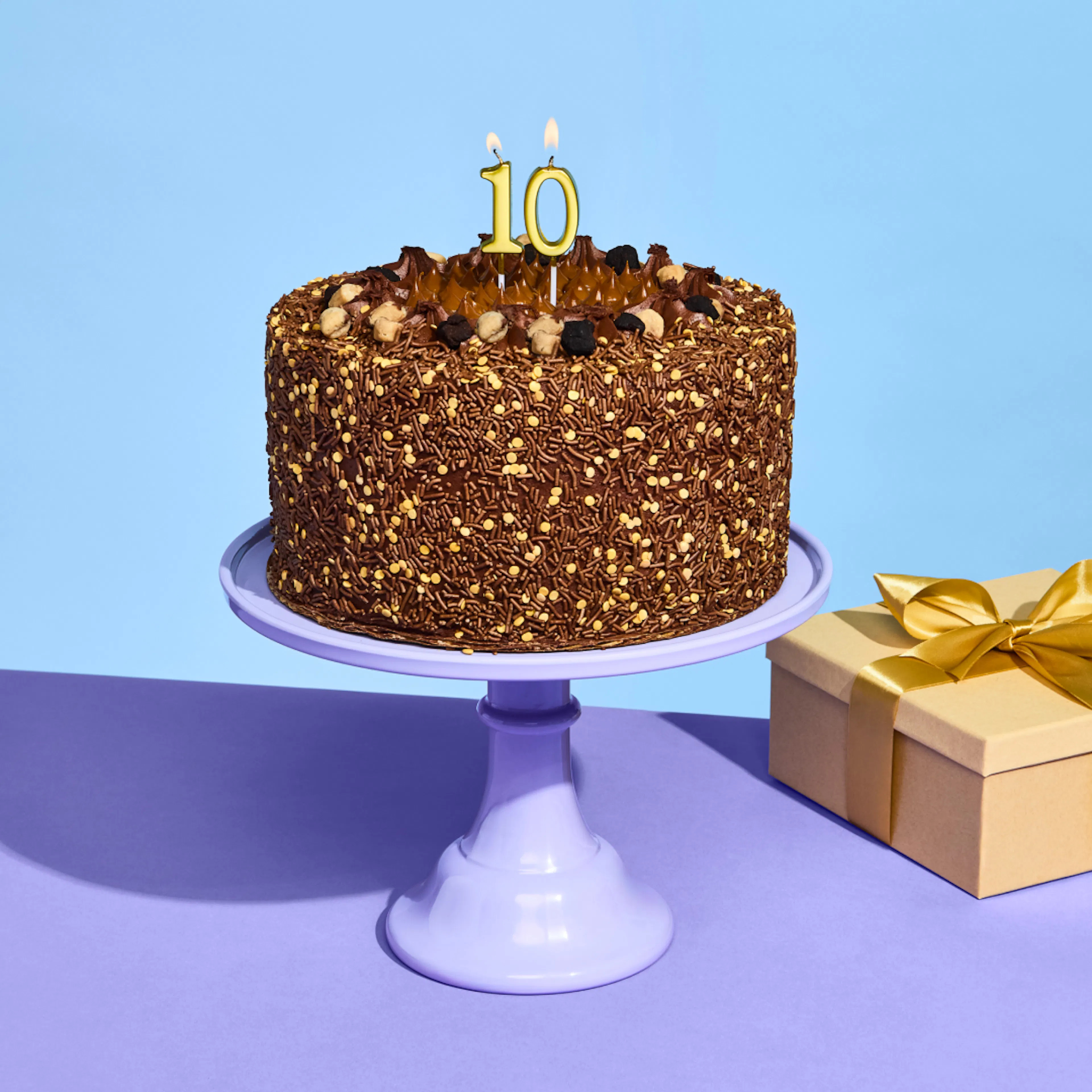 The 10-Year Anniversary "DecaCaken" by PieCaken Bakeshop | Goldbelly | Goldbelly