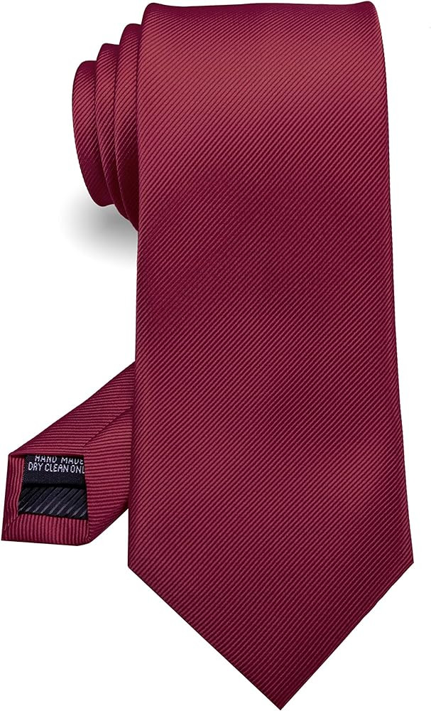 RBOCOTT Solid Color Tie Formal Necktie for Men | Amazon (US)