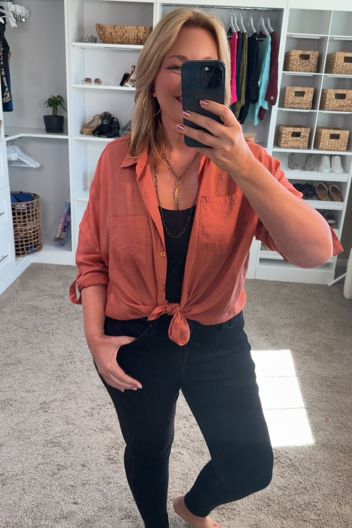 I’ve been buying Katia designs jewelry all year. I’m creating quite the collection. But when she rolled out these tops, I knew I needed a blouse in every color. They are beautiful, lightweight, and wonderful for spring and summer.  And after all, we all deserve to feel like a goddess. 

#LTKMidsize #LTKOver40 #LTKFindsUnder100