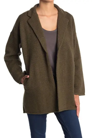 Madewell | Laguna Stitch Wool Blend Coat | Nordstrom Rack | Nordstrom Rack