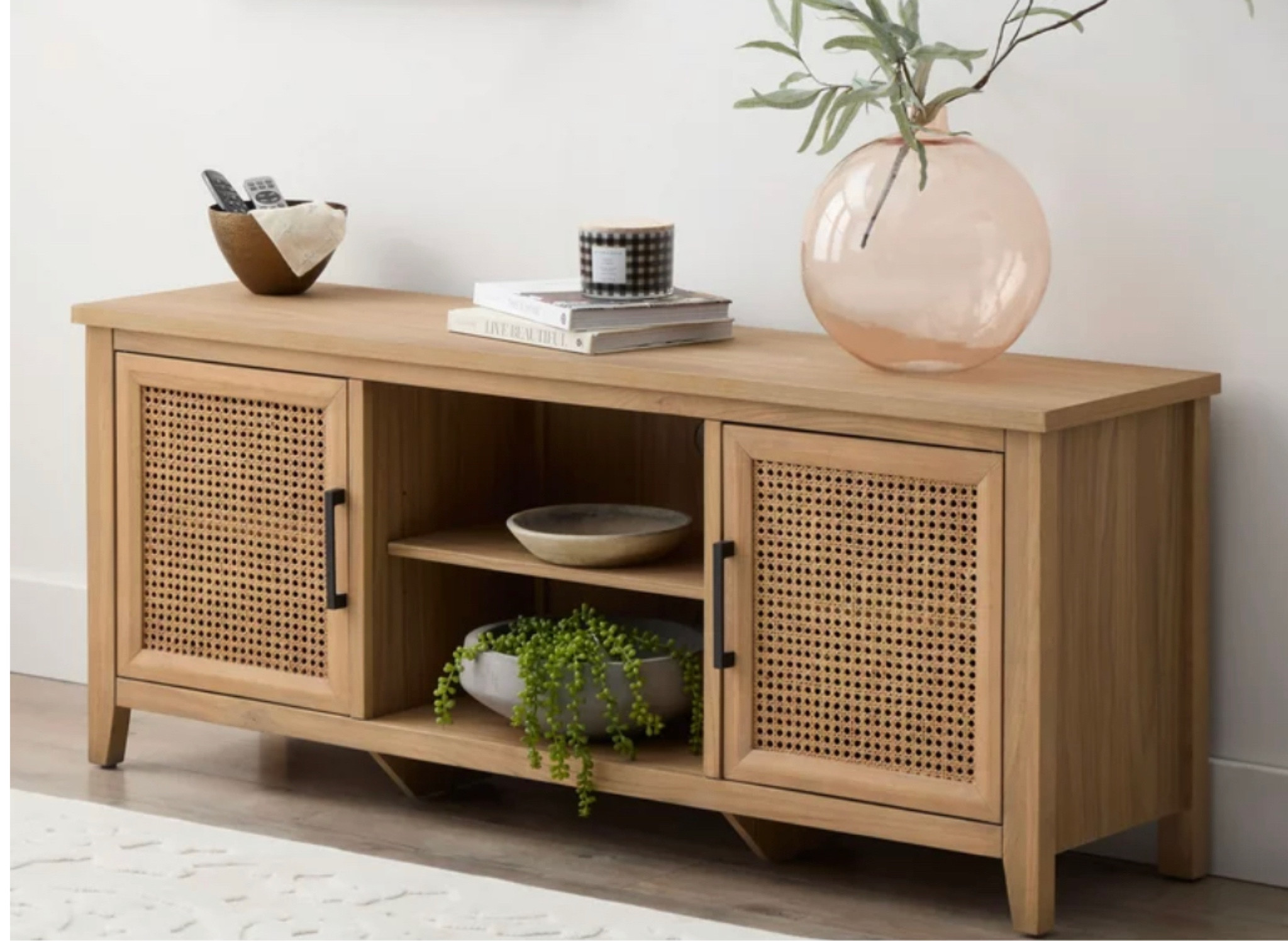 My Texas house has some cute furniture and their holiday  collection is amazing I got the red berry garland 

#mytexashouse #canefurniture #console #walmartfinds 

#LTKhome #LTKstyletip #LTKHoliday