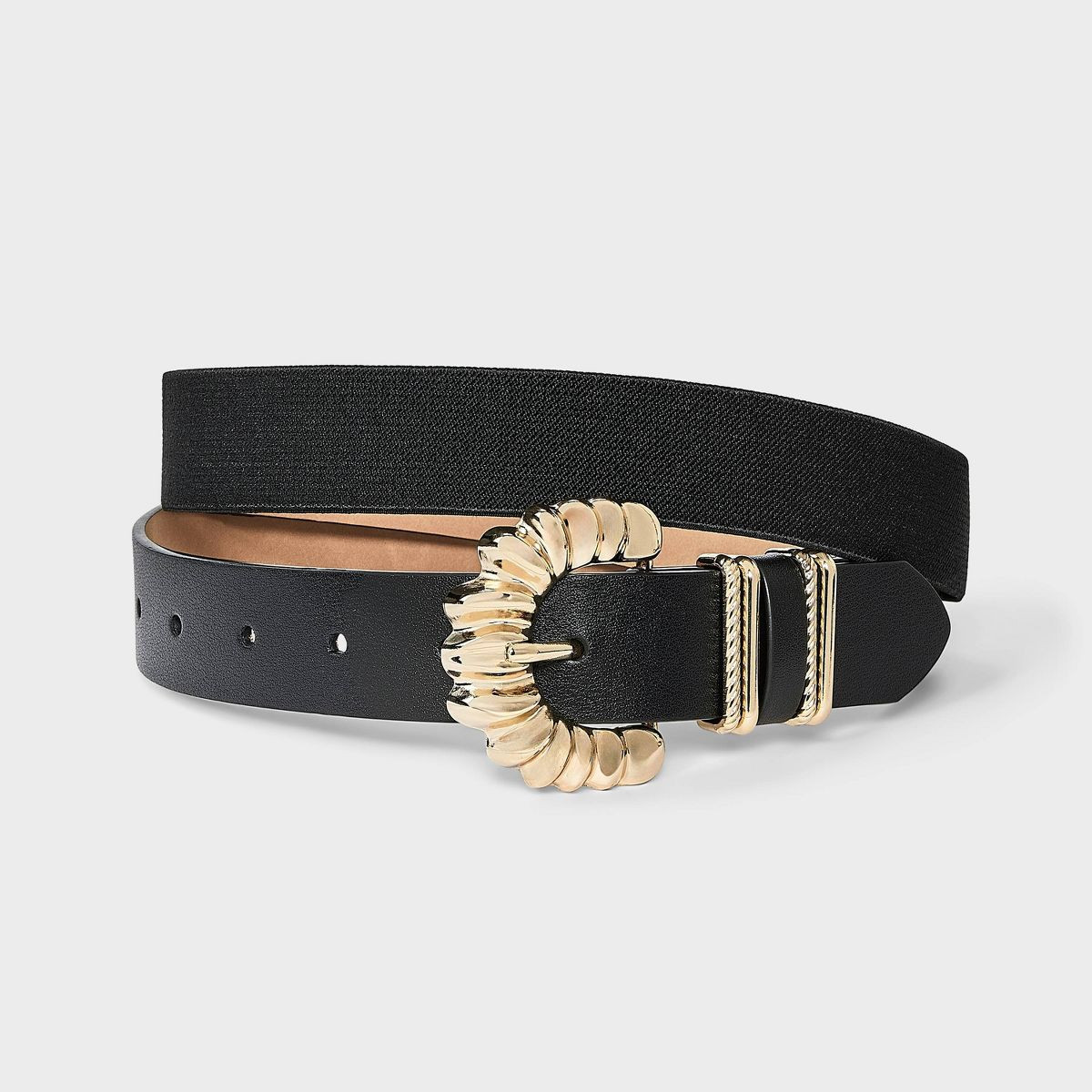 Organic Buckle and Harness with Loop Belt - Ava & Viv™ Black | Target