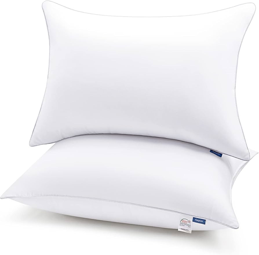 CozyLux Pillows Queen Size Set of 2, Queen Pillows for Sleeping 2 Pack Hotel Quality, Bed Pillows... | Amazon (US)