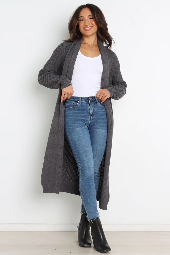 Lagos Cardigan - Dark Grey | Petal & Pup (US)