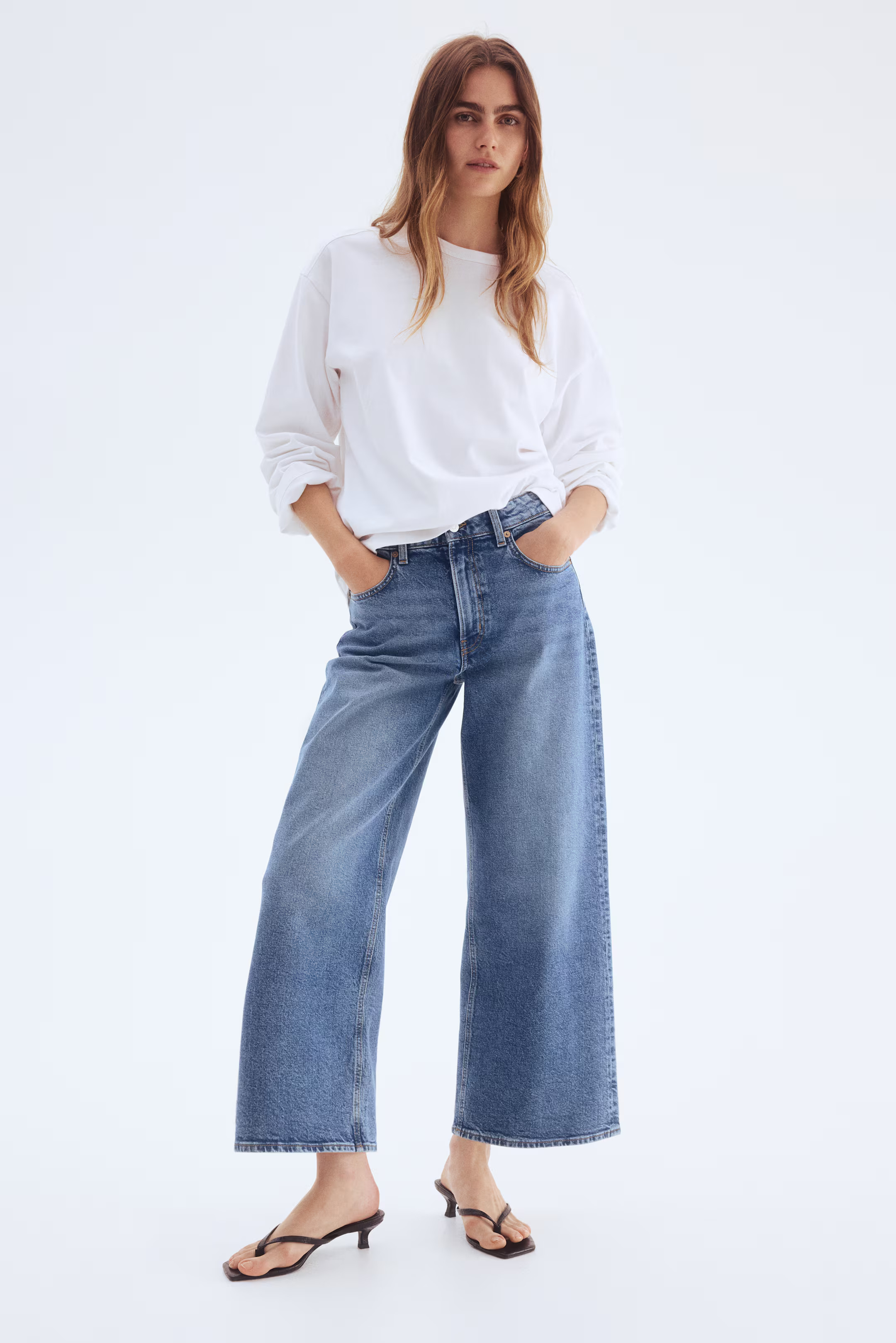 Wide jeans | H&M (UK, MY, IN, SG, PH, TW, HK)