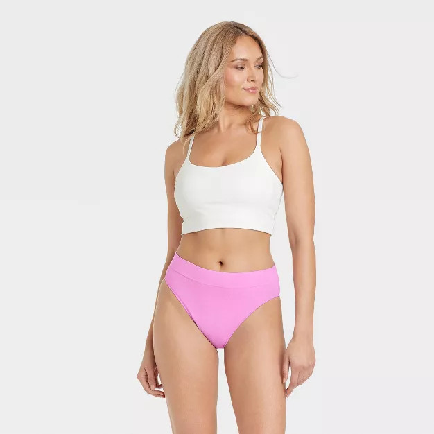 Women's Cotton Seamless Cheeky Underwear - Auden™ | Target