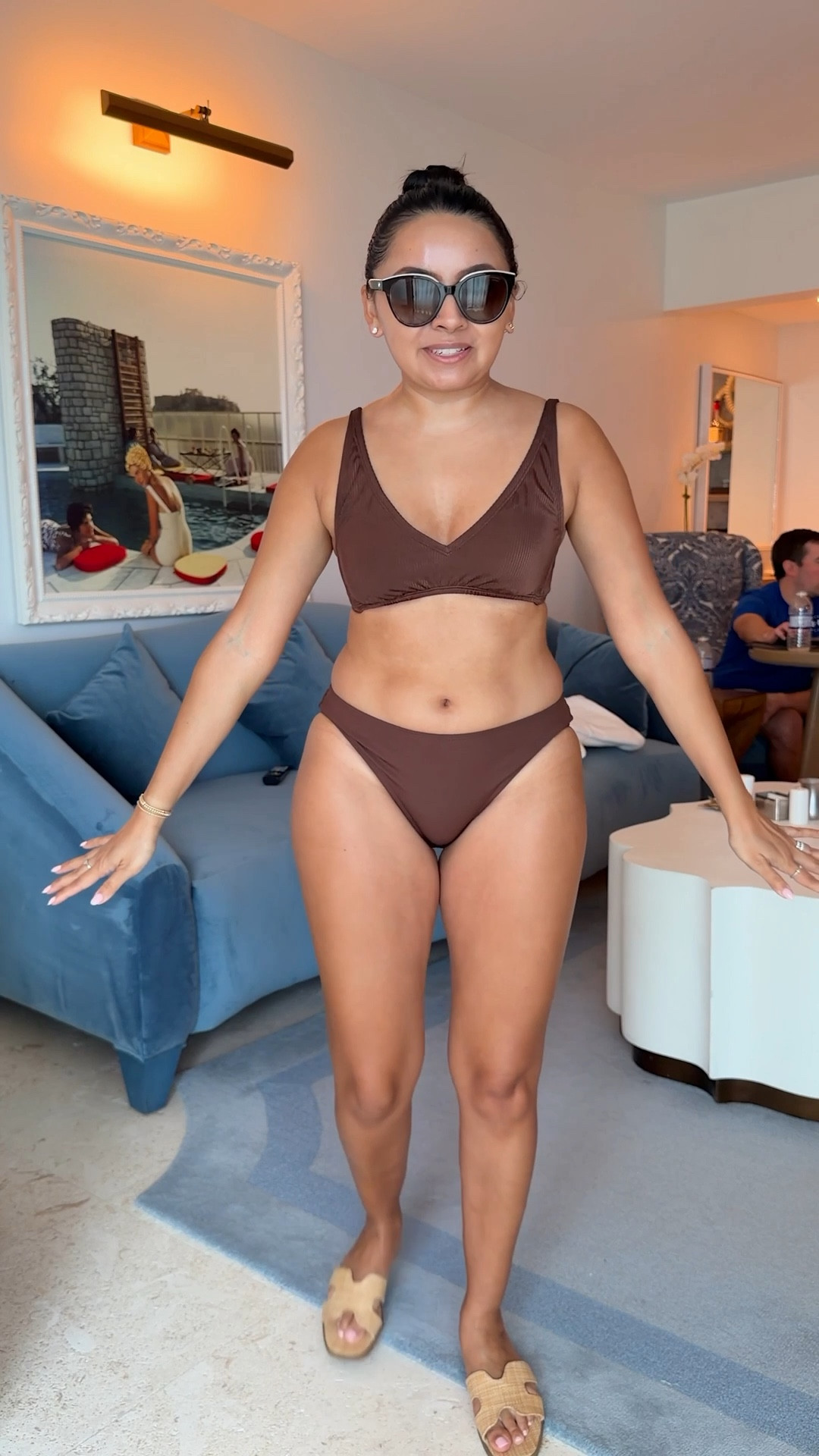 Swimsuit top size xs TTS
Swimsuit bottoms size small TTS
Swimsuit coverup size small TTS
Sandals are old from Target but I linked very similar sandals!



#LTKSwim #LTKSaleAlert #LTKTravel