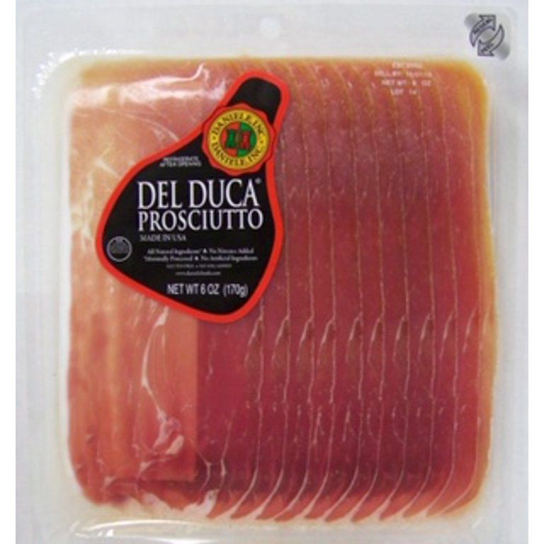 Daniele-Del Duca , Dry Cured Prosciutto, 6 oz, Pre sliced | Walmart (US)