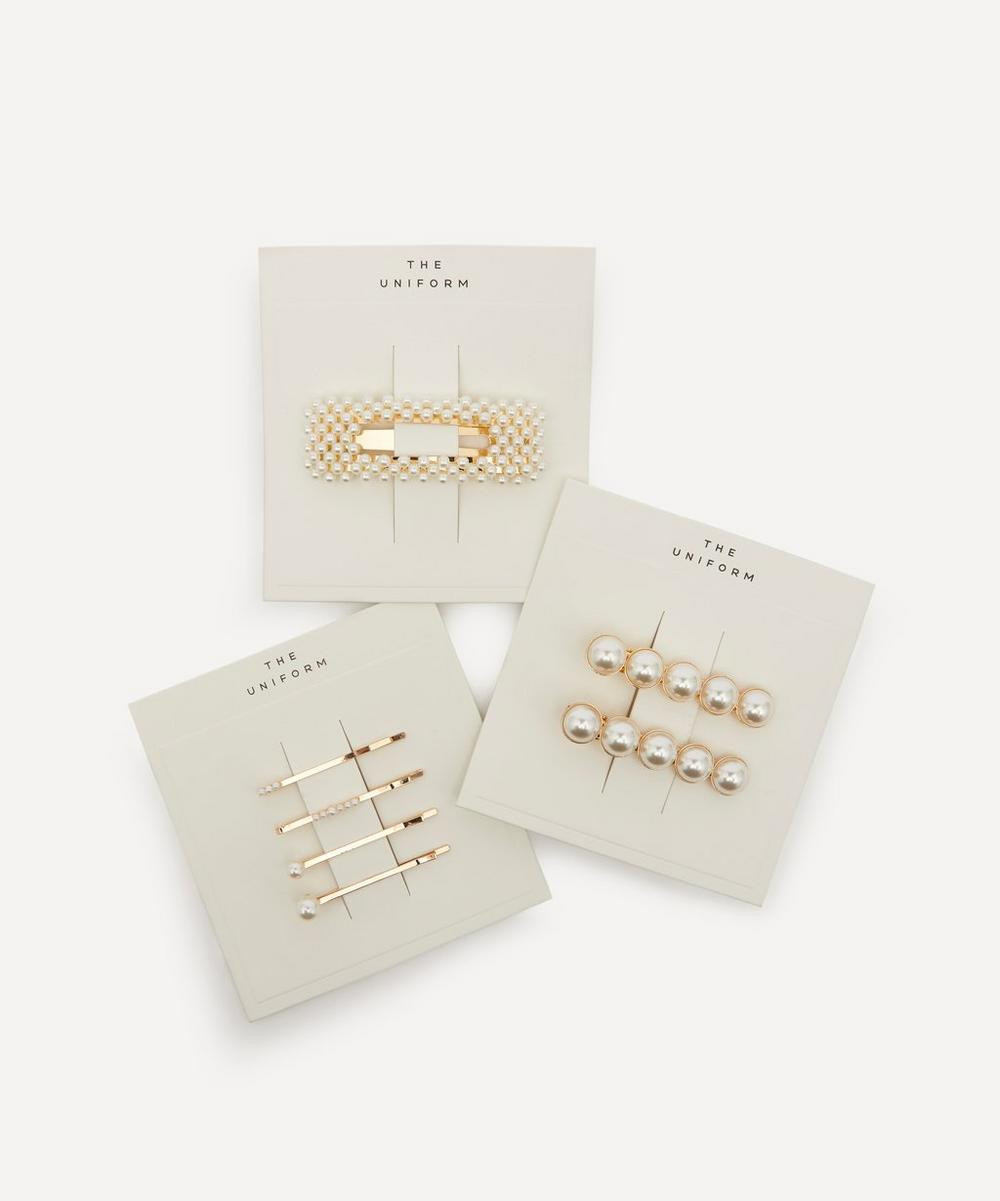 Faux Pearl Hair Clips Set | Liberty London (US)