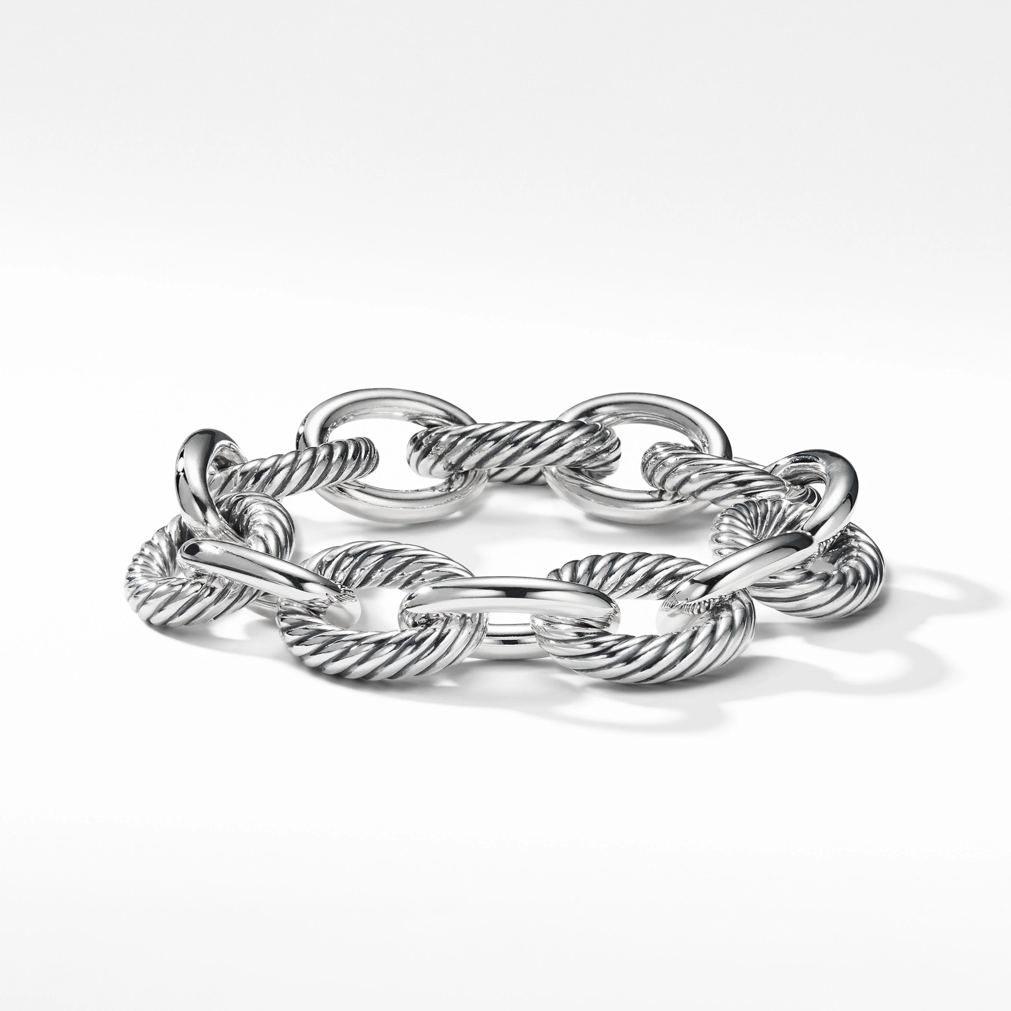 Oval Link Chain Bracelet in Sterling Silver | David Yurman