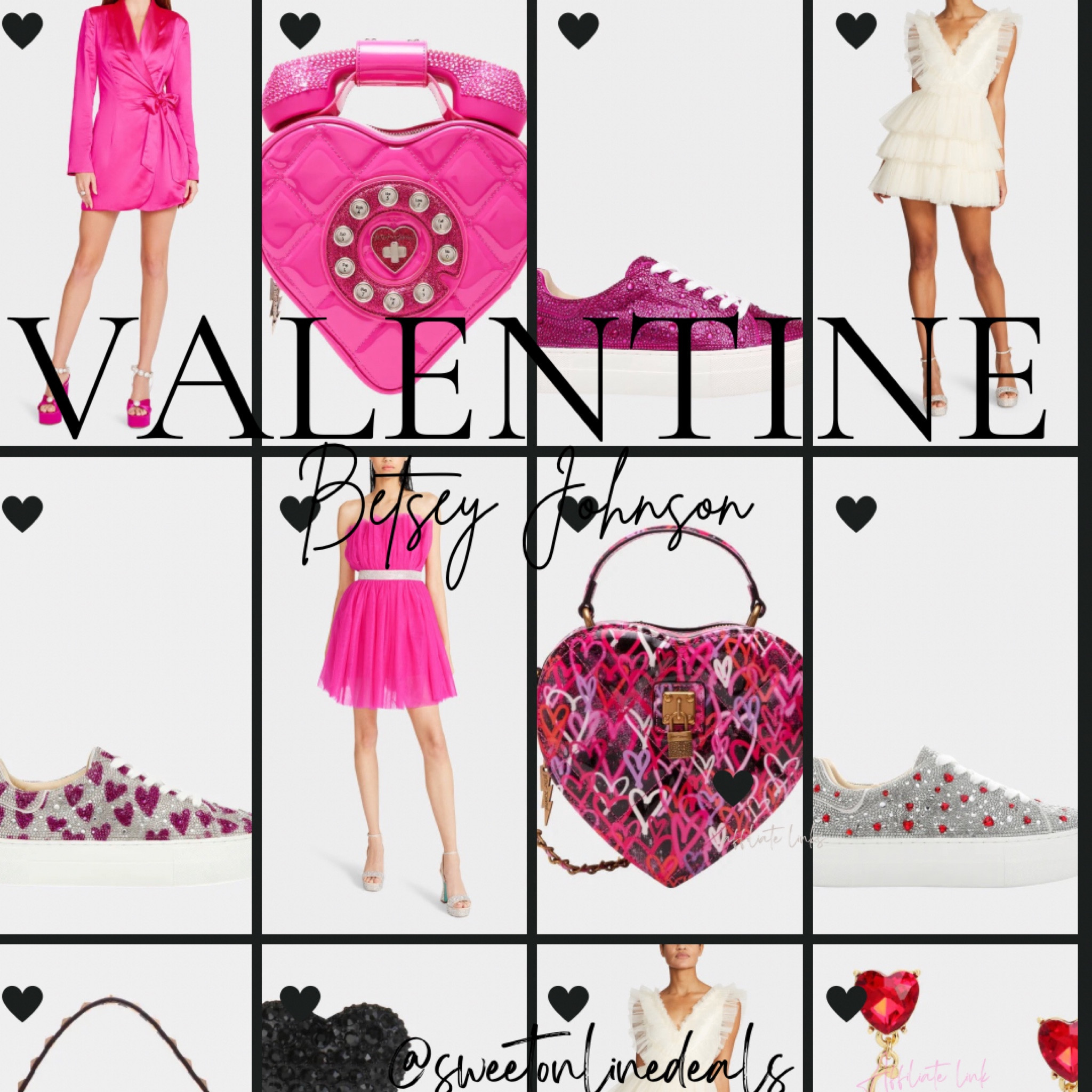 Embrace Valentine vibes with Betsey Johnson’s dresses, purses, and shoes—all things hearts and pink! Shop the sweetest looks now. #LTKstyle #ValentineFashion #BetseyJohnsonLove

#LTKSeasonal #LTKU #LTKstyletip