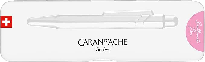 Caran d'Ache Kugelschreiber 849 Colormat-x in der Farbe Rosa mit Etui, 0849.591 | Amazon (DE)