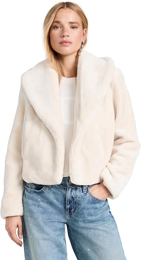[BLANKNYC] womens Women's Faux Fur Jacket | Amazon (US)