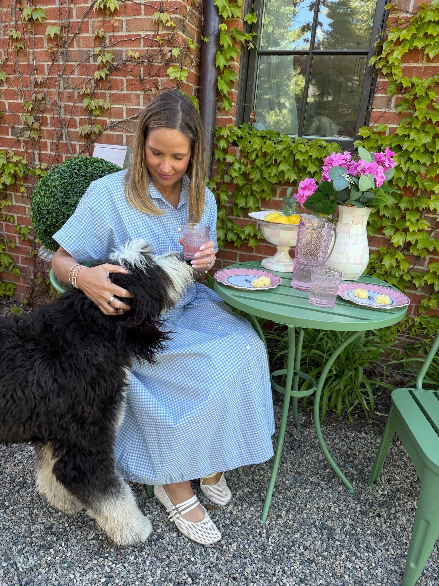 Take a moment for yourself. This outdoor setting is so peaceful and a space I love to share with loved ones. s

#LTKOver40 #LTKHome #LTKMidsize