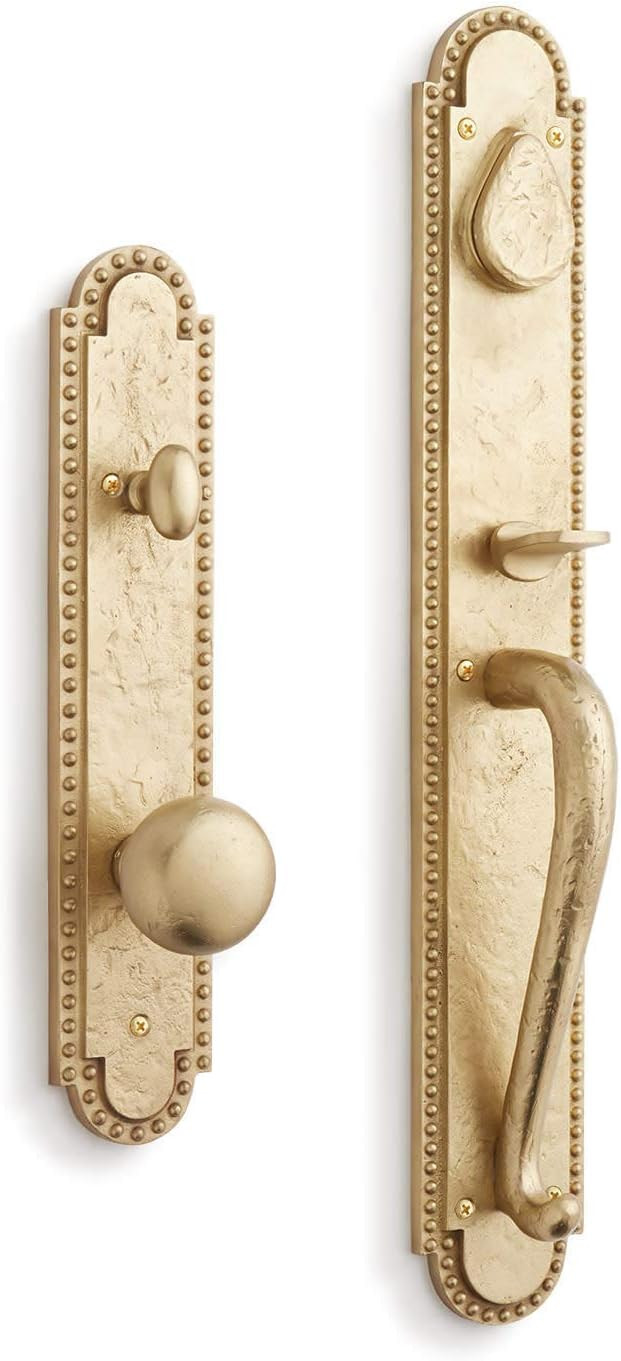 Signature Hardware 946284-KE-234 Marconi Solid Brass Entrance Door Set - Knob - 2-3/4" Backset - ... | Amazon (US)