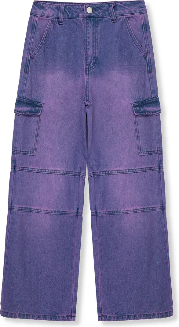 Habitual Kids Kids' Overdyed Cargo Jeans | Nordstrom | Nordstrom