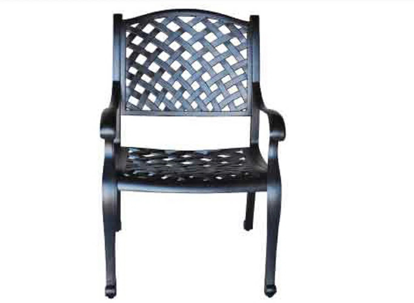 Nola Premium All-Weather Wicker Outdoor Dining Armchair | Wayfair North America