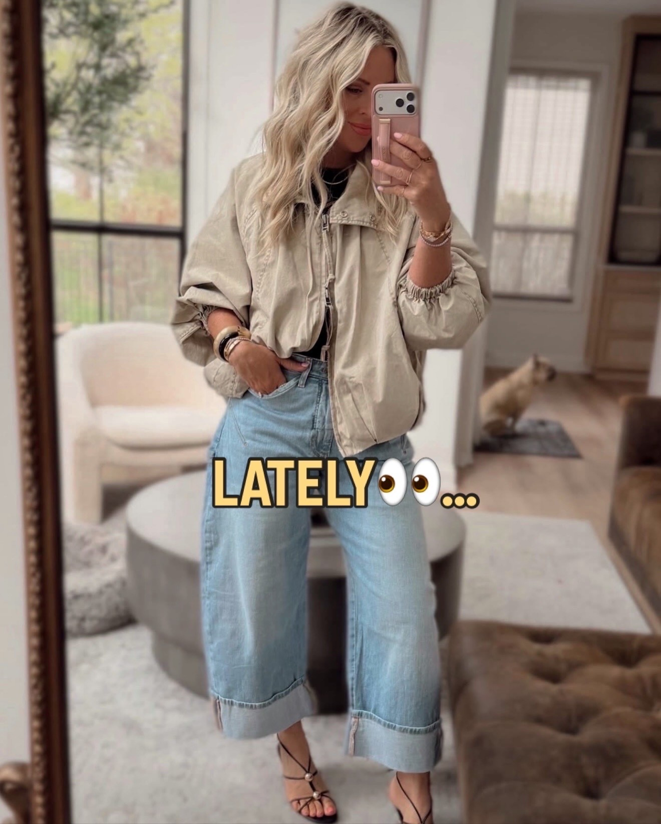 A fave jacket just launched several new colors! Love this thing! I’m in small, very roomy so consider sizing down! Jeans I also have in all 3 washes- TTS🩵

Fall style. Fall outfit. Jeans. Denim.

#LTKSeasonal #LTKootd